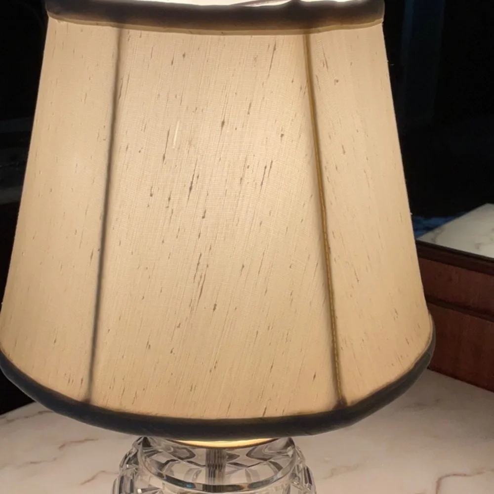 Waterford crystal lamp